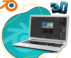 Blender - Школа программирования для детей, компьютерные курсы для школьников, начинающих и подростков - KIBERone г. Пыть-Ях