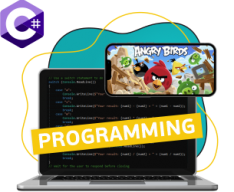 Программирование на C#. Удивительный мир 2D-игр - Школа программирования для детей, компьютерные курсы для школьников, начинающих и подростков - KIBERone г. Пыть-Ях