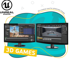 Unreal Engine 4. Игровой движок - Школа программирования для детей, компьютерные курсы для школьников, начинающих и подростков - KIBERone г. Пыть-Ях