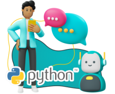 Умный чат-бот на Python - Школа программирования для детей, компьютерные курсы для школьников, начинающих и подростков - KIBERone г. Пыть-Ях