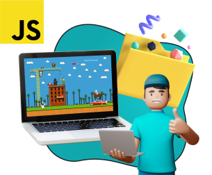 Программирование на JavaScript. Учимся создавать игры! - Школа программирования для детей, компьютерные курсы для школьников, начинающих и подростков - KIBERone г. Пыть-Ях
