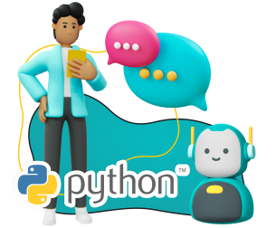 Умный чат-бот на Python - Школа программирования для детей, компьютерные курсы для школьников, начинающих и подростков - KIBERone г. Пыть-Ях
